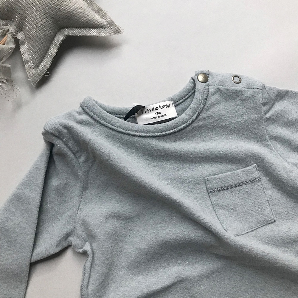 [50%OFF] From spain 1+in the family BILBAO long sleeve t-shirt LIGHT BLUE NB-60/-/-