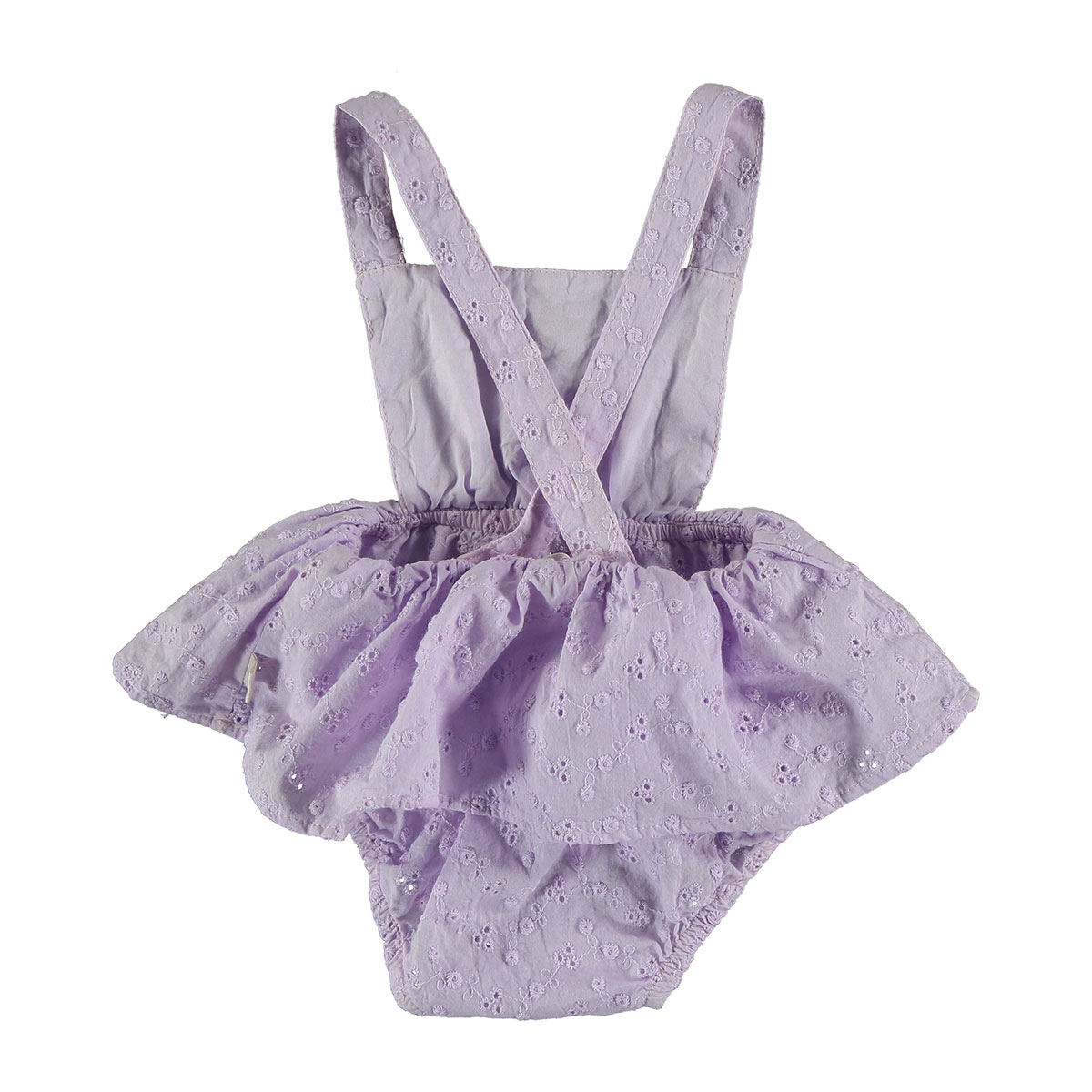 [50%OFF] From spain MY LITTLE COZMO  ROMPER  EMBROIDERY 80/90 CORA112　MAUVE
