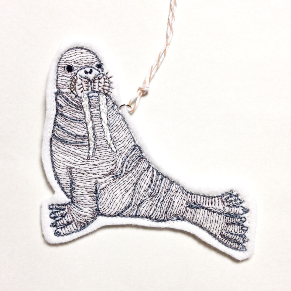 Coral & Tusk コーラルアンドタスク 13AW arctic walrus ornament クリスマスオーナメント セイウチ