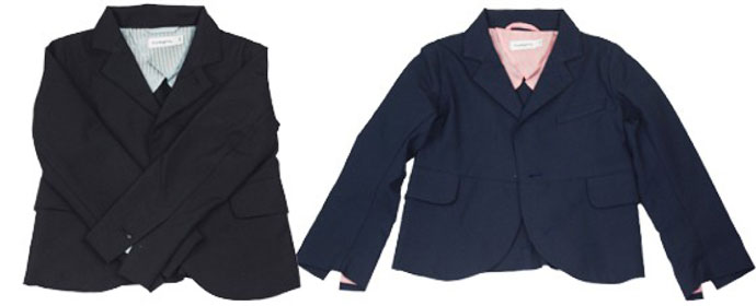 [60%OFF] frankygrow フランキーグロウ 14SS JACKET 14S ブラック／ネイビー 100/110/120