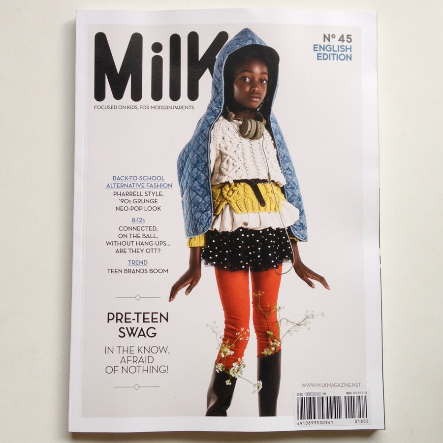 Milk KID'S COLLECTION  2014 No.45 English EDITION【洋書】