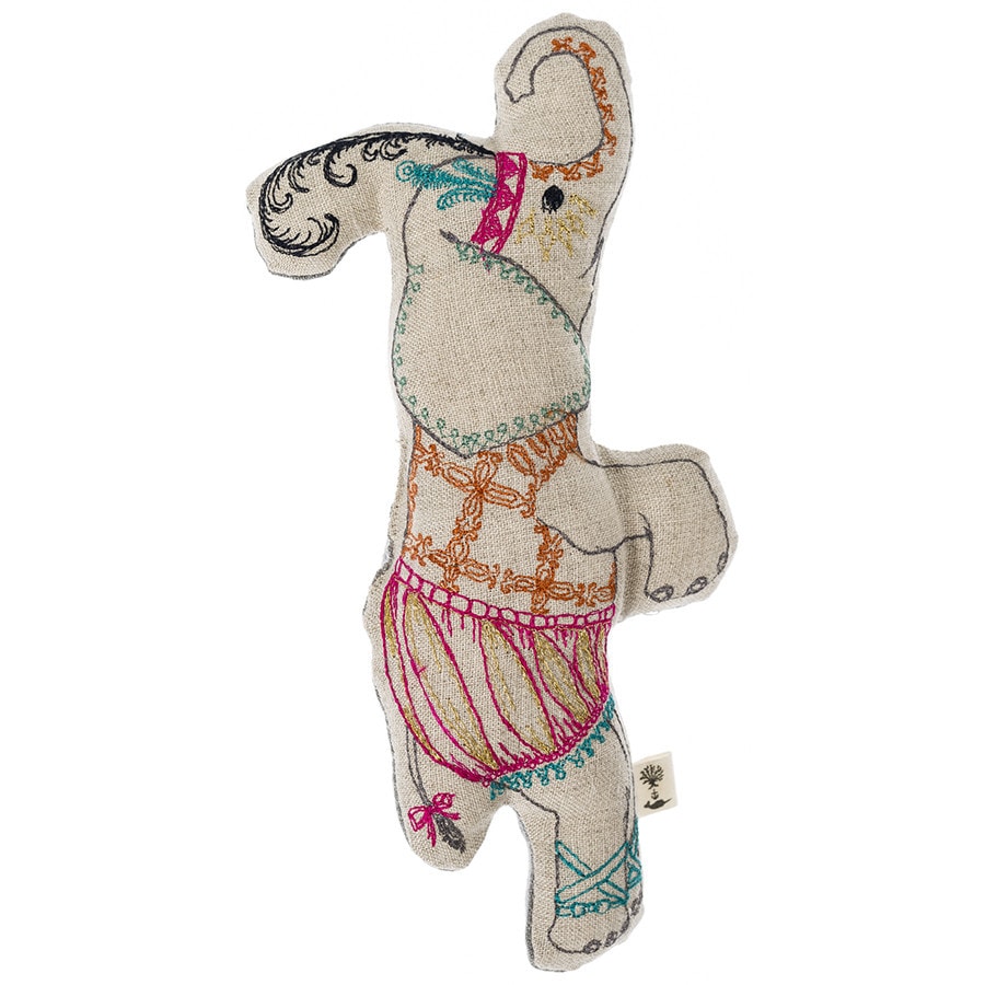 Coral & Tusk コーラルアンドタスク circus elephant doll リネンマスコット ニギニギとしても