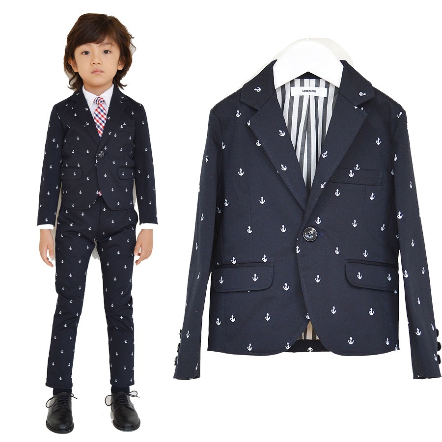 3800円分ポイント付与！　GENERATOR ジェネレーター 15SS アンカー 1B ジャケット 110/120/130 七五三 卒園　入学