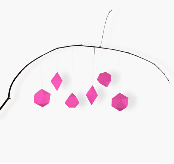 kolor カラー ドイツ ペーパージュエリー paper jewelry [neon pink]