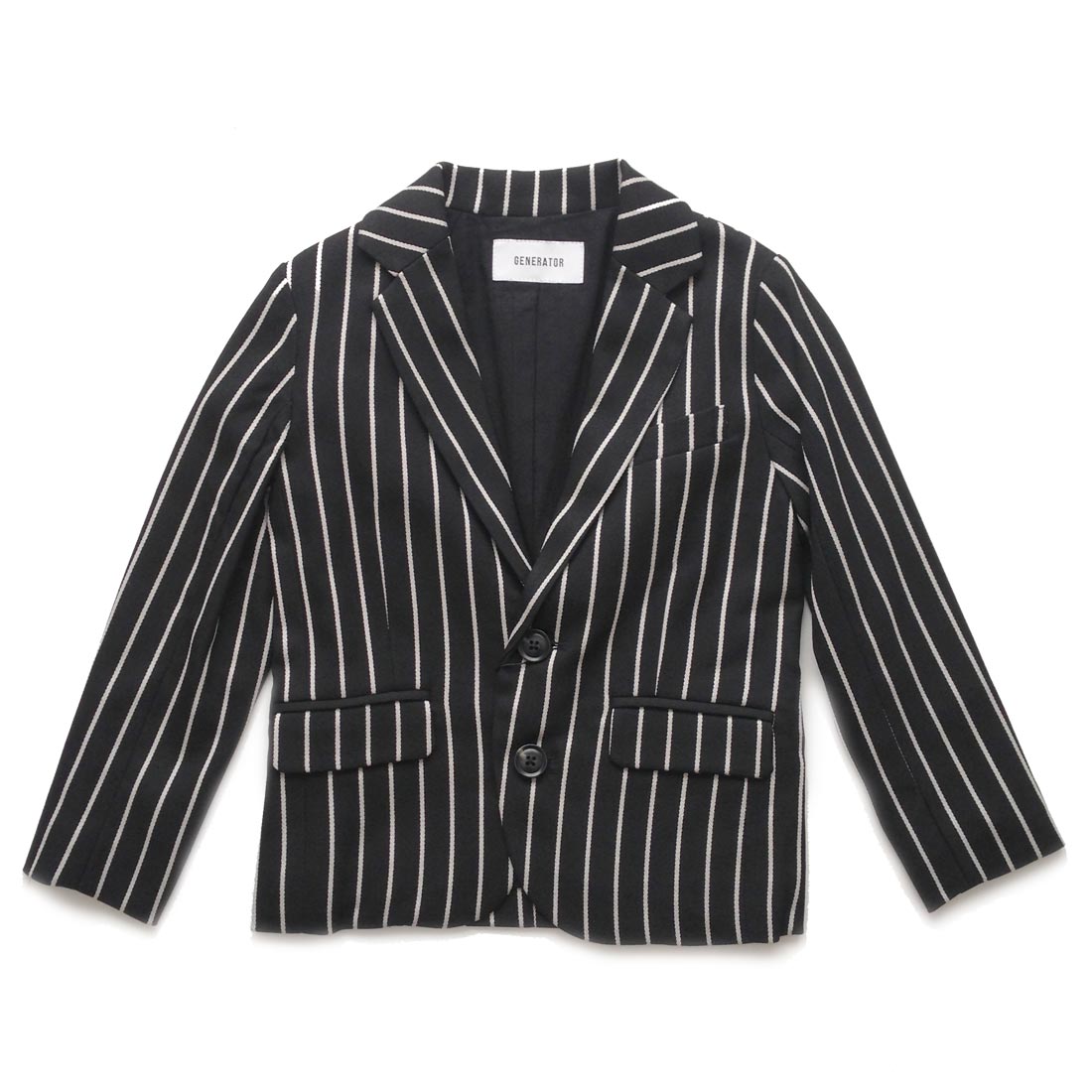 3800円分ポイント付与！　GENERATOR ジェネレーター SLIM FIT ストライプ ジャケット＆パンツ 110/120/- 七五三 卒園　入学