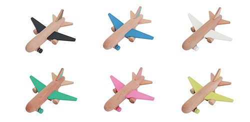 kiko+ キコ hikoki-jet プルバックモーター 木製飛行機