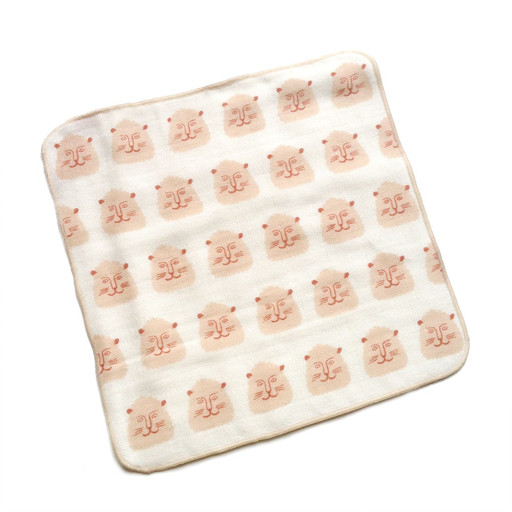 SUKIE スーキー タオルハンカチ/Lion 25cm×25cm