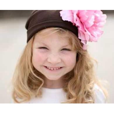 Gigis ジジス お花の帽子が有名なジジス フラワーコットンハット Brown_9(Wormth) 0-2歳/2-5歳