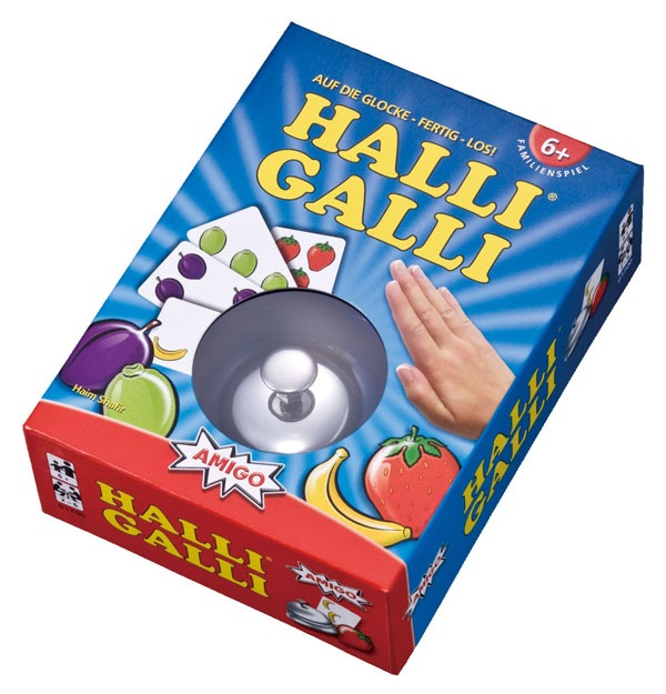 AMIGO ドイツ製 HALLI GALLI ハリガリ　いつのまにか計算が得意になる白熱ゲーム