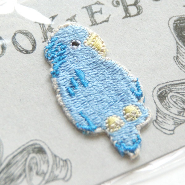 Cookie Boy クッキーボーイ アイロンプリント Blue Bird 2枚セット