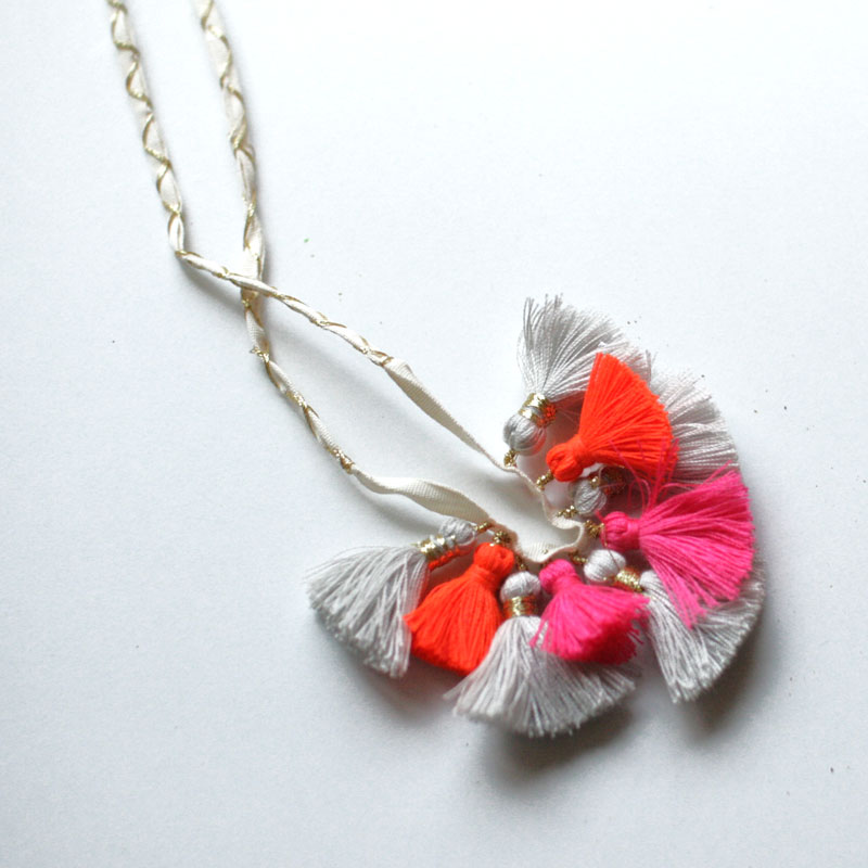 Nellystella ネリーステラ Jessie Necklace  タッセルネックレス　マルチカラー