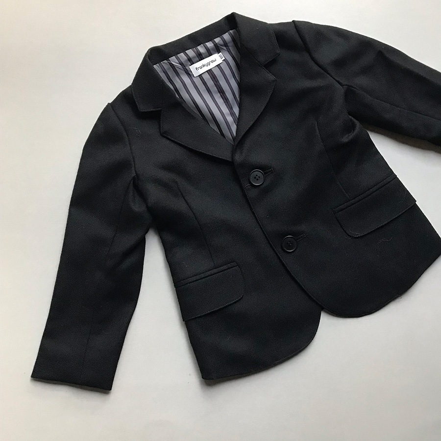 [60%OFF] frankygrow フランキーグロウ 14AW WOOL JACKET ブラック 100/-/-