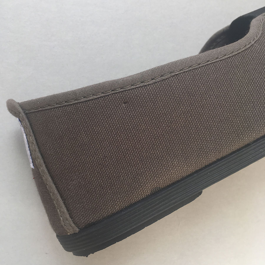 La Cadena GIMNASIA - Panel Slip On Black / Beige 上履き 22.5-24cm