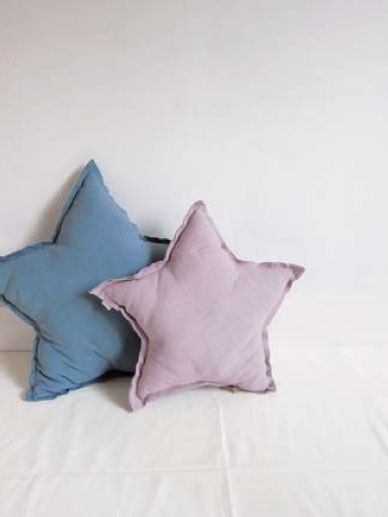 Numero 74 ヌメロ 【S】Star Cushions 星のクッション 42×42cm s001 white by イタリア