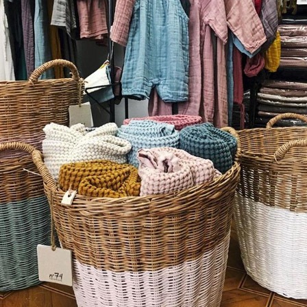 Numero 74 ヌメロ Basket バイカラー Large 口径 約45cm 高さ 約40ccm