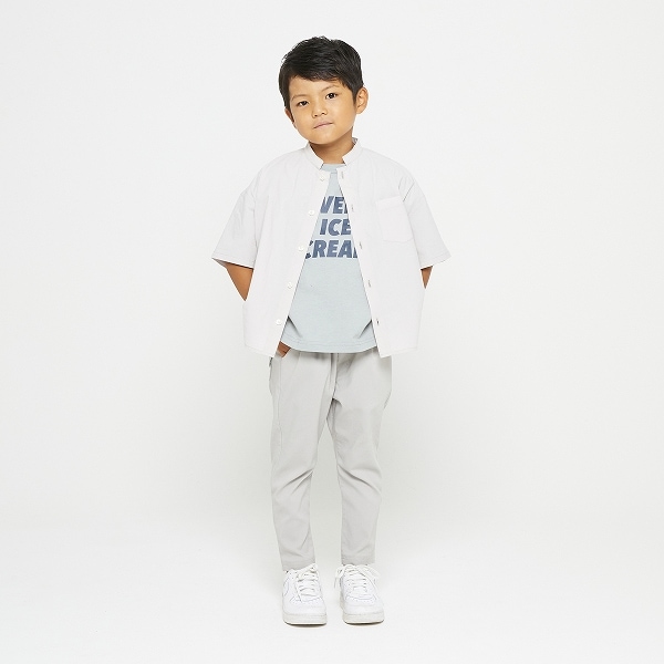 [60%OFF] FOV  ワッシャーブロード半袖シャツ  S（90-100相当）/M(110-120)/L(130-140)/XL(150-160)