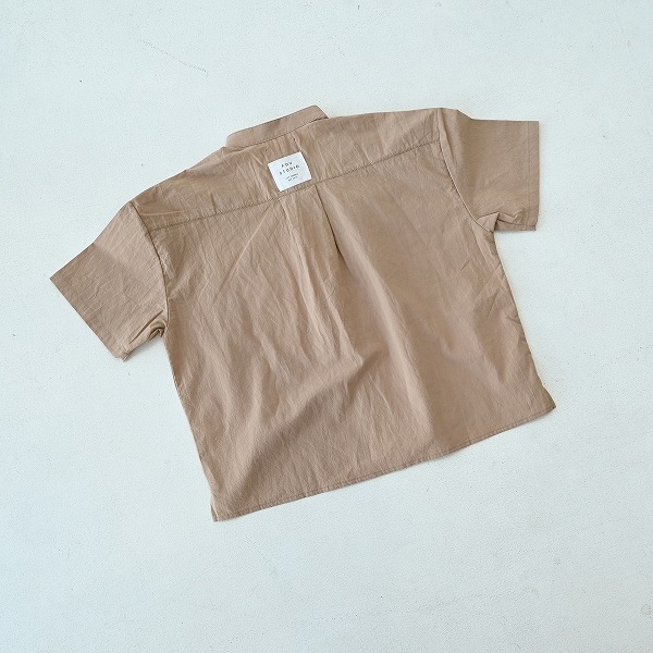 [60%OFF] FOV  ワッシャーブロード半袖シャツ  S（90-100相当）/M(110-120)/L(130-140)/XL(150-160)