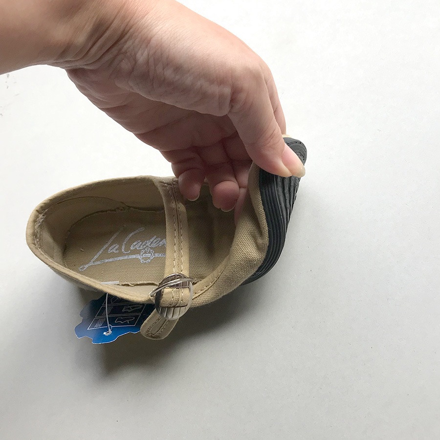 La Cadena JAPONESA - One Strap　OLIVE  ストラップシューズ 11.5-18.5cm