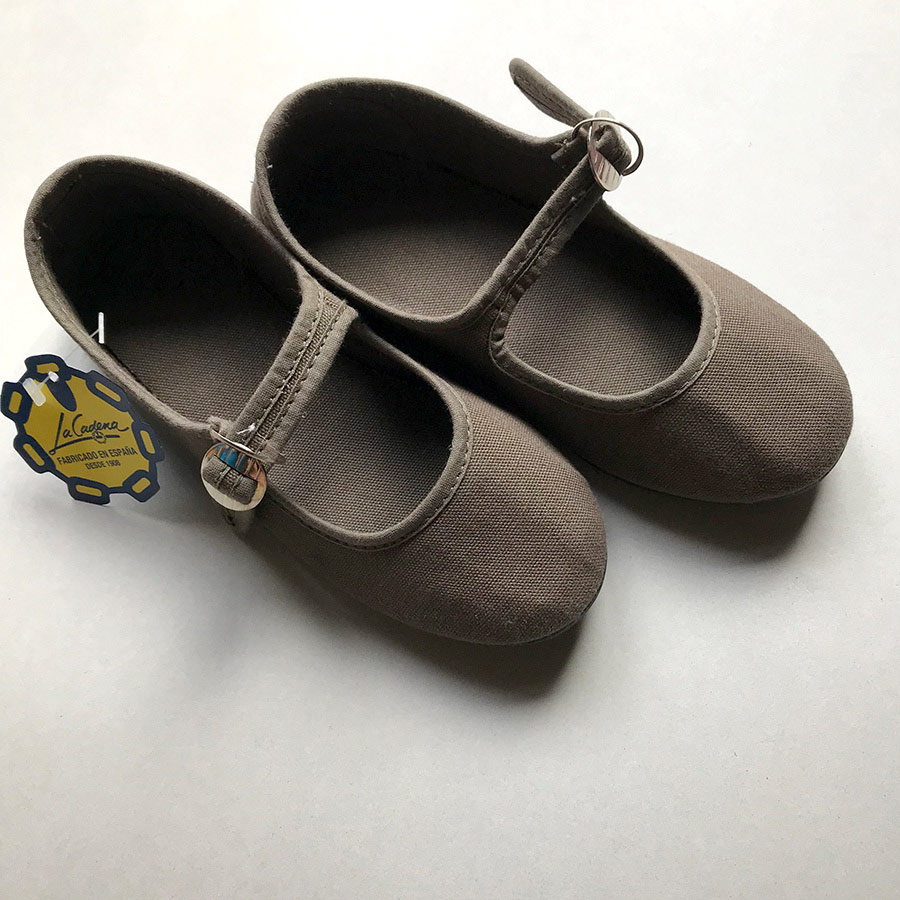 La Cadena JAPONESA - One Strap　OLIVE  ストラップシューズ 11.5-18.5cm