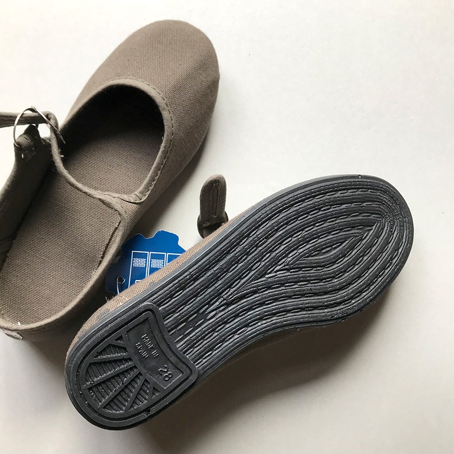 La Cadena JAPONESA - One Strap　OLIVE  ストラップシューズ 11.5-18.5cm