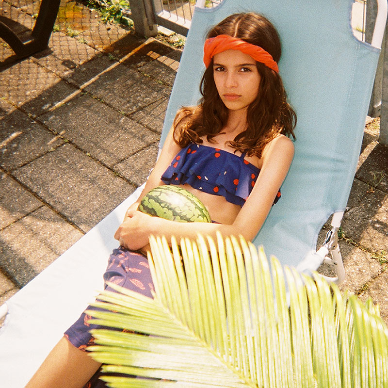 ［60%OFF］From DENMARK soft gallery UPF 50+　Bikini Allou cherry 2Y/-/-/-