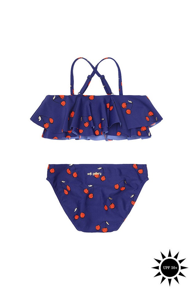 ［60%OFF］From DENMARK soft gallery UPF 50+　Bikini Allou cherry 2Y/-/-/-