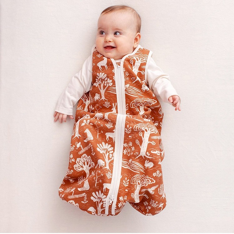 [50%OFF] From Brooklyn winter water factory FLEECE SLEEPBAGS　Solid Sage　60-80 ORGANIC COTTON