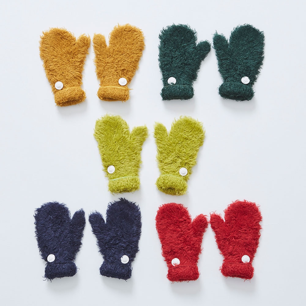 ［再下 50%OFF］cokitica コキチカ　moke knit mittens  S/M 伸びが良いので大人の手も入ります [クリックポスト可]