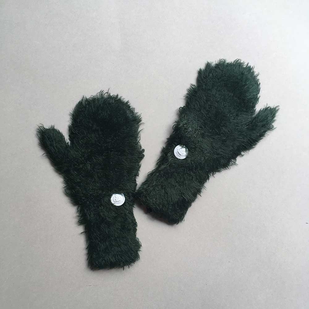 ［再下 50%OFF］cokitica コキチカ　moke knit mittens  S/M 伸びが良いので大人の手も入ります [クリックポスト可]