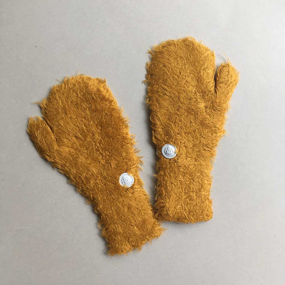 ［再下 50%OFF］cokitica コキチカ　moke knit mittens  S/M 伸びが良いので大人の手も入ります [クリックポスト可]