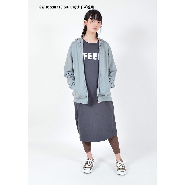 ●FOV. ジップアップパーカー  S(90-100)/M(110-120)/-/XL(150-160) /F(160-170) GY AG