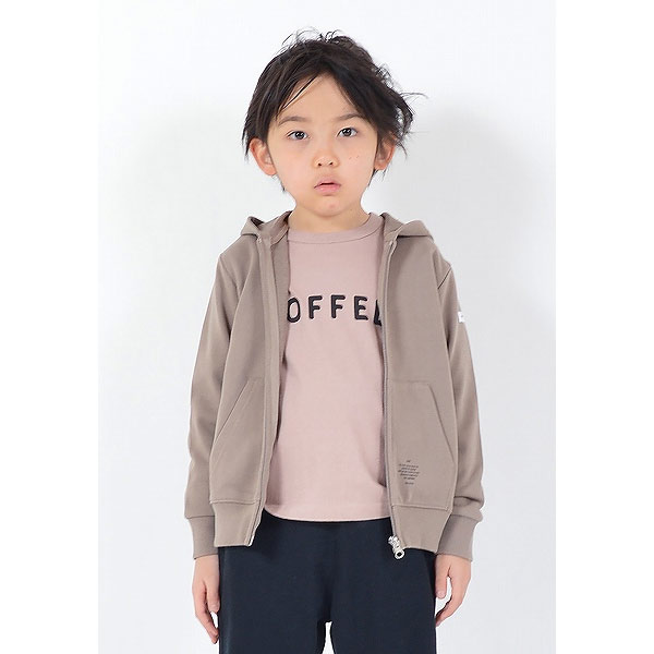 ●FOV. ジップアップパーカー  S(90-100)/M(110-120)/-/XL(150-160) /F(160-170) GY AG