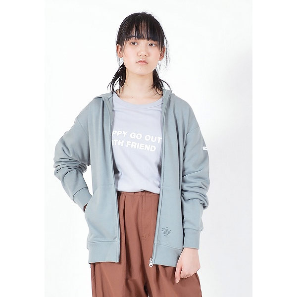 ●FOV. ジップアップパーカー  S(90-100)/M(110-120)/-/XL(150-160) /F(160-170) GY AG