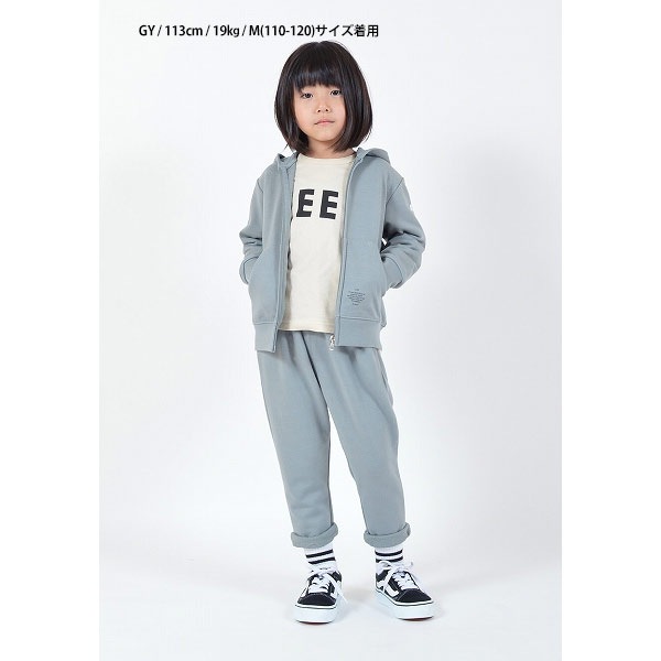 ●FOV. ジップアップパーカー  S(90-100)/M(110-120)/-/XL(150-160) /F(160-170) GY AG