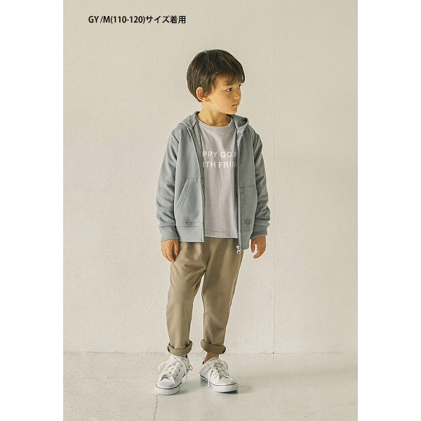 ●FOV. ジップアップパーカー  S(90-100)/M(110-120)/-/XL(150-160) /F(160-170) GY AG