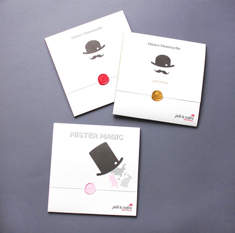 jäll&tofta ジェールアンドトフタ Mr.Moustache Gold (ヒゲのモビールゴールド) ドイツ
