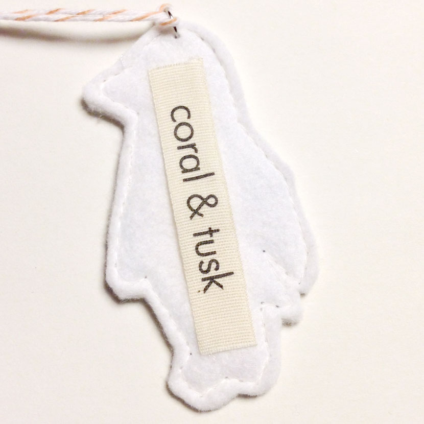 Coral & Tusk コーラルアンドタスク 13AW penguin フェルト ornament フェルトオーナメント ペンギン