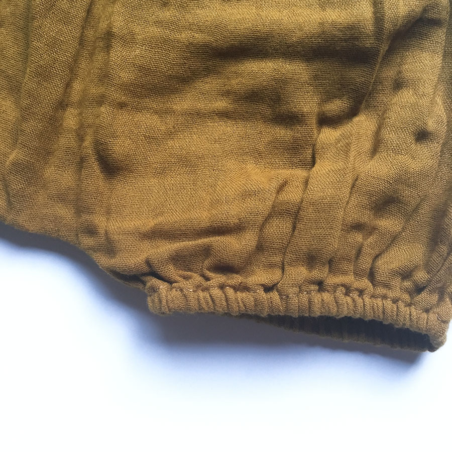 Numero 74 ヌメロ Emi Bloomer  ～6ヶ月/2歳ぐらいまで　ダブルガーゼブル オーク by イタリア Gold [※1 クリックポスト可]　