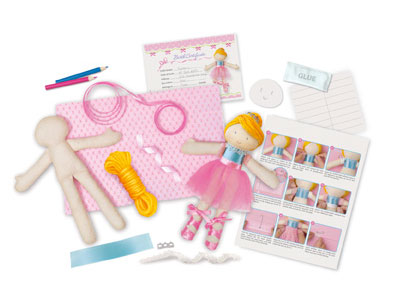 4M バレリーナドールメイクキット　Ballerina Doll Making KitBack 思いを形にするキット