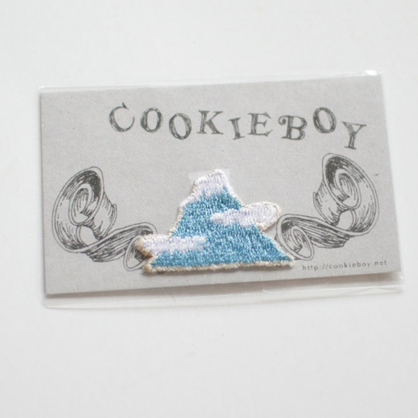 Cookie Boy クッキーボーイ アイロンプリント Mt Fuji 2枚セット