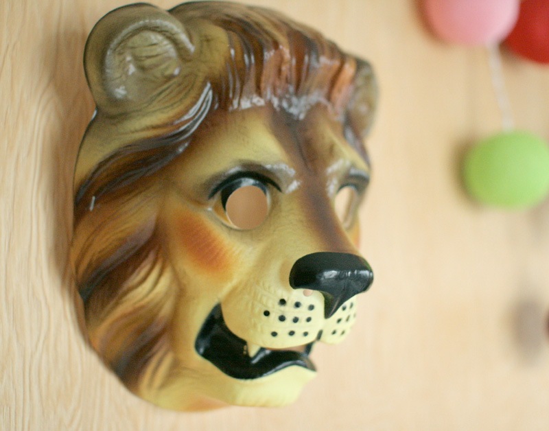 クリックポスト不可　Animal Mask アニマルマスク　Lion ライオン