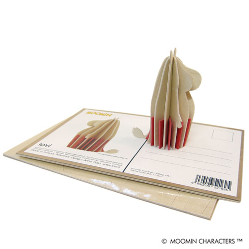 lovi オーナメントカード MOOMIN MAMMA（ムーミン・ママ） / 11.5cm / 11.5cm （プライウッド白樺）