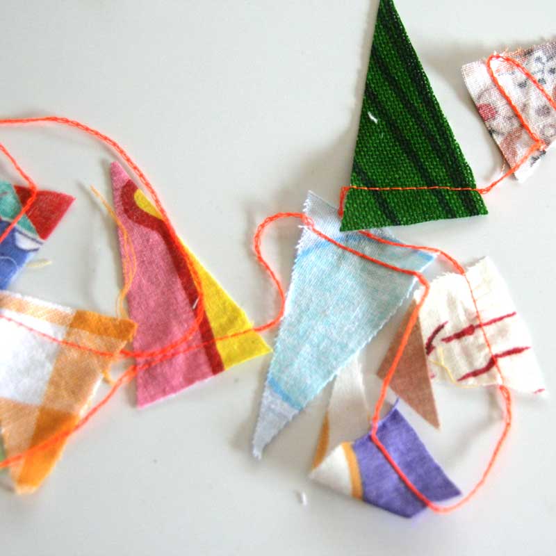 ENGEL Postcard with mini Garland ミニガーランド付きのメッセージカード