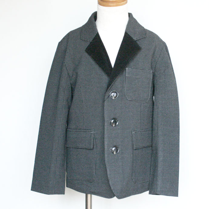 3800円分ポイント付与！　GENERATOR ジェネレーター 13AW／3Bチェックジャケット JK110/120/130 七五三 卒園　入学