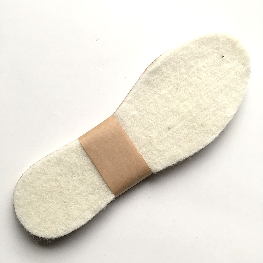 RUSKOVILLA　Organic M.WOOL リュスコヴィラ　[※1 クリックポスト可]　オーガニックメリノウール 羊毛中敷き INSOLES