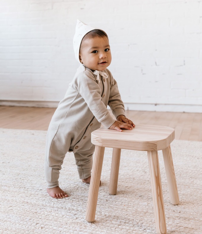 [40%off] Quincy Mae オーガニックコットン Pixie Bonnet  [ネコポス対応可] SAGE IVORY 6ヶ月 Quincy Mae\帽子・雑貨