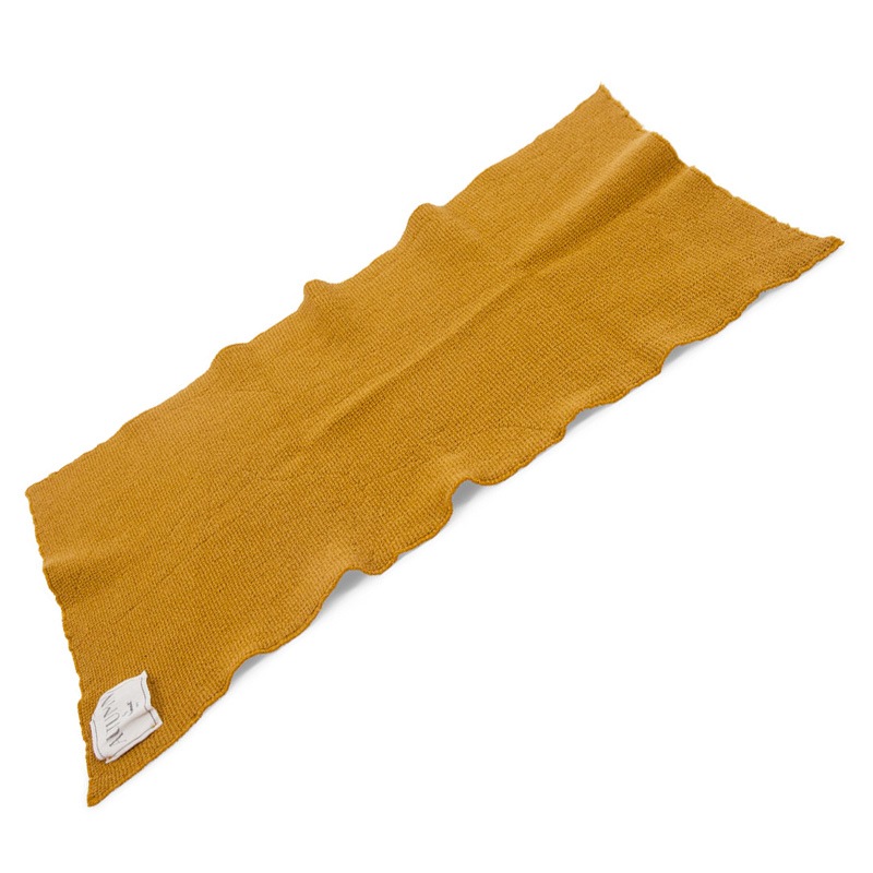moumout' paris ムームーパリ　オエコテックス　ハニカム フェイスタオル towel in honeycomb Mustard
