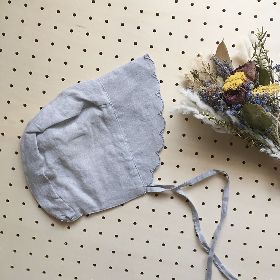 [60%OFF] ロンドンから OLIVIER POPPY スカラップボンネット 48-50/50-52