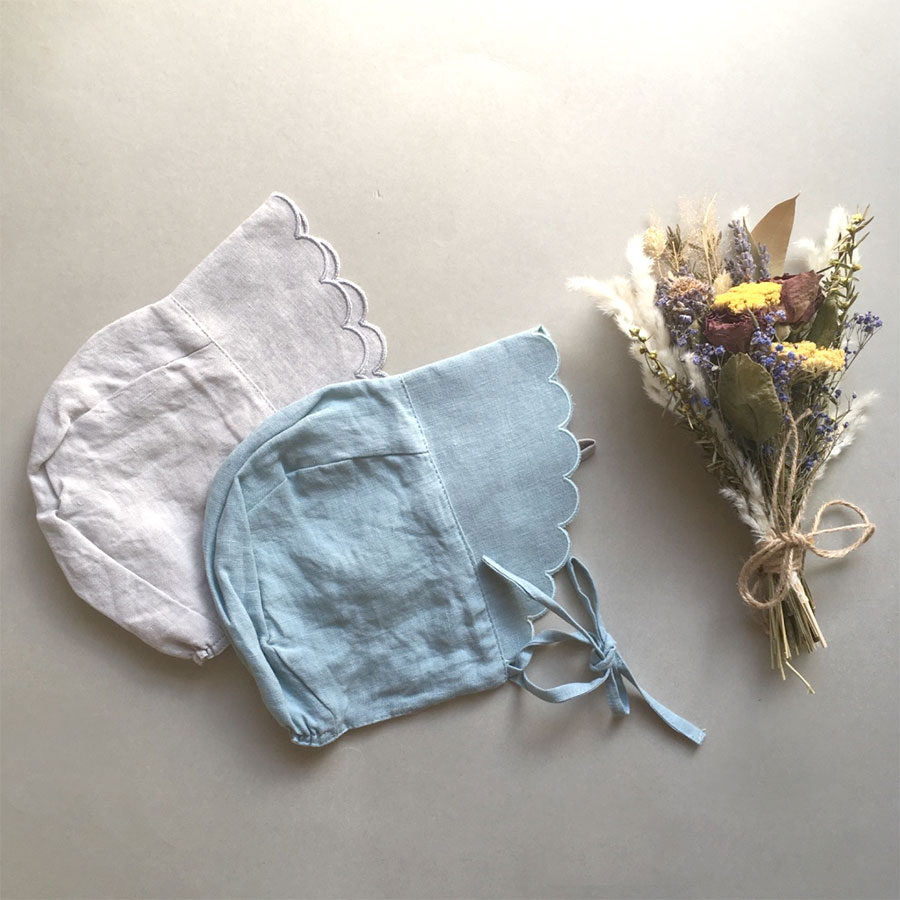 [60%OFF] ロンドンから OLIVIER POPPY スカラップボンネット 48-50/50-52