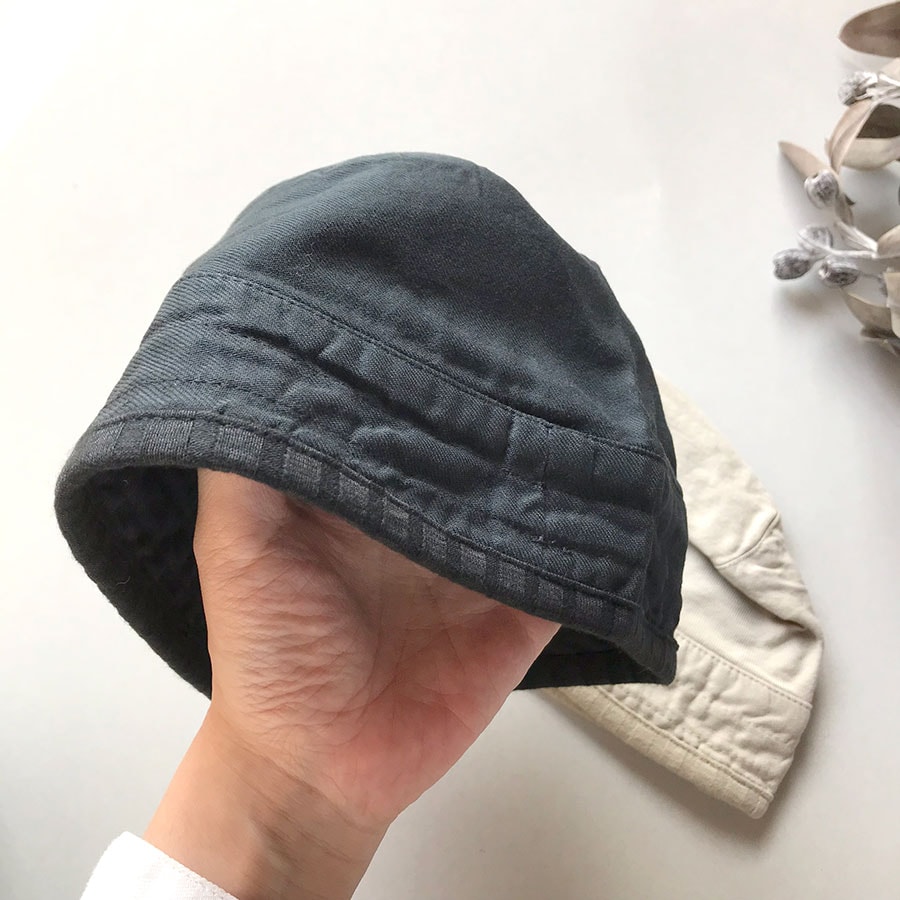 ［50%OFF］ From Spain 1+in the family  ANGUS 布帛帽子 48-50/52-54/54-56 BLACK